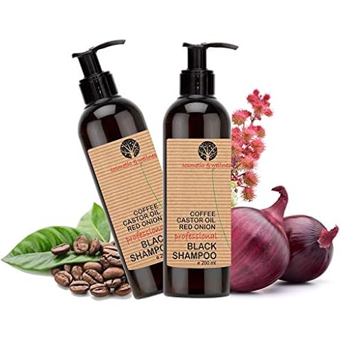 Black Shampoo Champú Anticaída Natural Cover