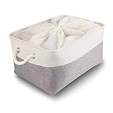 MULTIPROPÓSITO: como canasta caja juguetes almacenaje, cajas de almacenamiento para armarios, estantes, ropa, almacenamiento de juguetes para niños, almacenamiento de juguetes para perros y gatos, productos para bebés y niños, almacenamiento en el armario, almacenamiento en la sala de estar, organizador de libros y armarios, toalla de baño y almacenamiento de inodoros y almacenamiento de estuches de DVD