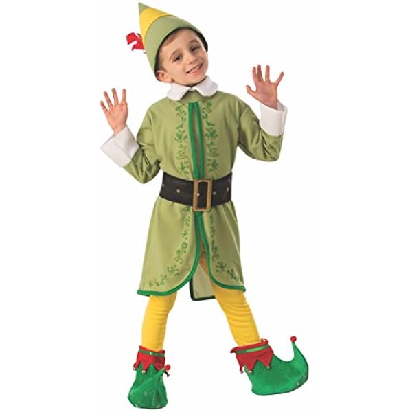 Buddy the Elf Fancy Dress Costume for Kids