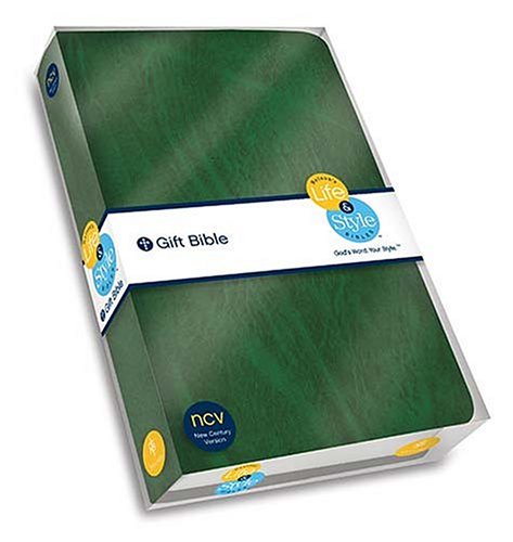 The Holy Bible: New Century Version, Green Distressed Turf, Life & Style, Bonded Leather (Nelson's Life & Style)