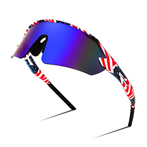 FEISEDY Sports Sunglasses for Men and Women UV400 Protection Outdoor Cycling Driving Fishing Glasses B2987