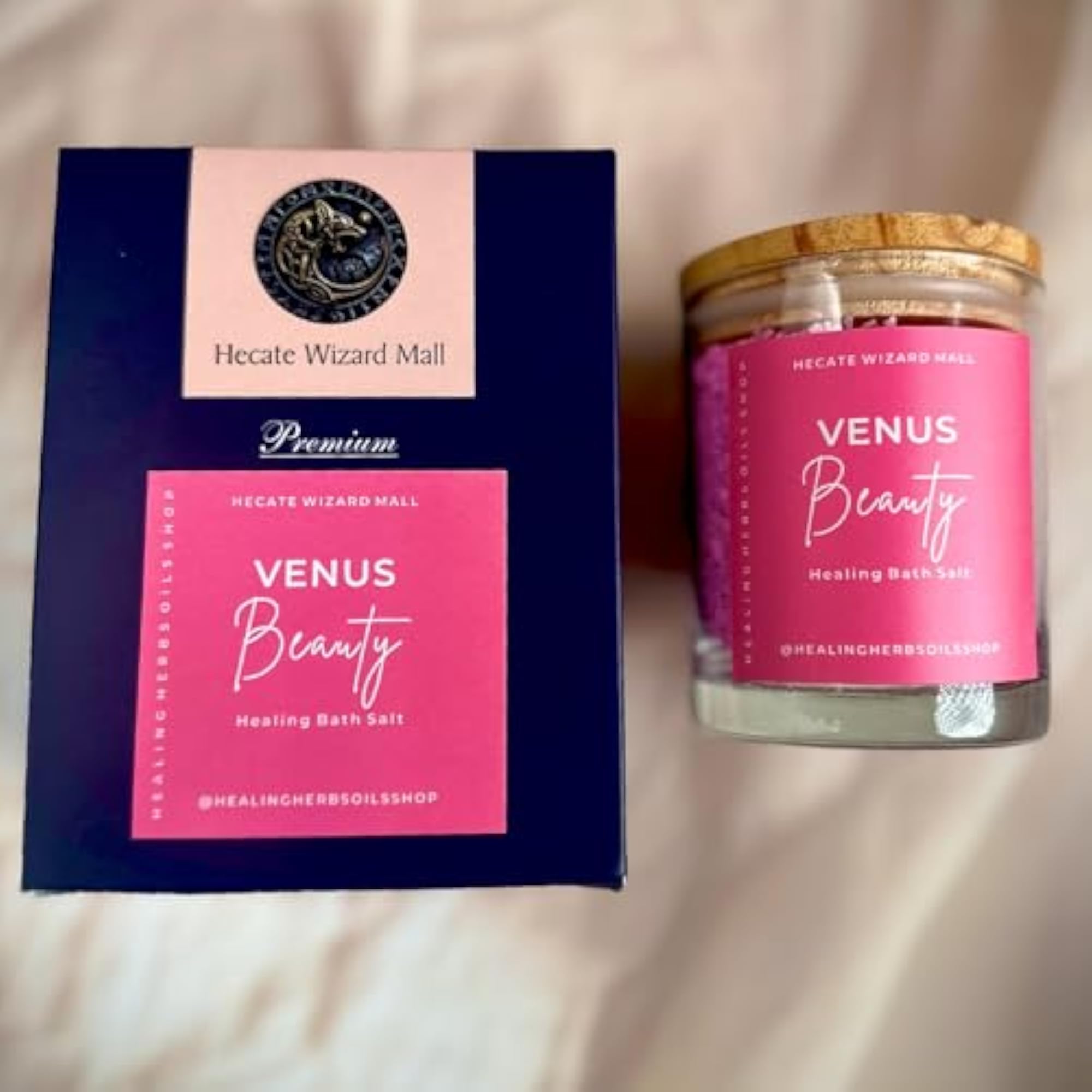 Venus Beauty Bath Salt, 75+ Herbs & Oils Infused Soak