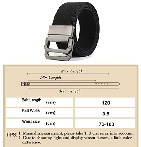 Nylon Belts for Men Army Tactical Men's Belt Double Rappelling Buckle Belt2