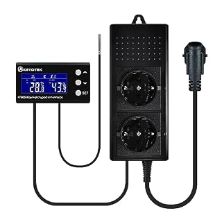 KETOTEK KT6000 prise thermostat hygrostat jour/nuit sonde 1,5 m