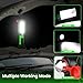 AlltroLite 9-in-1 Emergency Auto Tool with LED Flashlight | Multi-Function Car flashlight Kit with Three Lighting Modes, Window Glass Breaker, Seat Belt Cutter & Magnetic Base (Batteries Included)