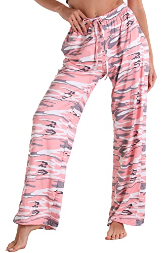 Image of X-Image Women Comfy Casual Pajama Pants with Pockets & Drawstring
