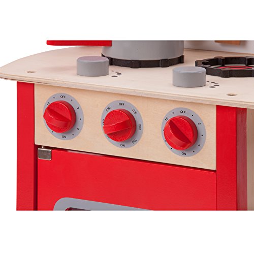 Kinderküche New Classic Toys 11055 für Rollenspiele aus Holz