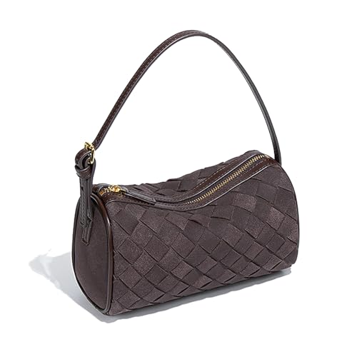 Bolso pequeño trenzado de cuero sintético miniatura 4