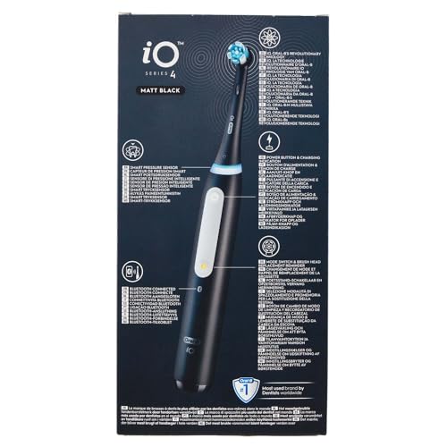 Oral-B Io 4 Spazzolino Elettrico Ricaricabile Nero - 4
