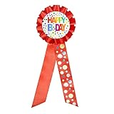 Folat Geburtstag Anstecker/Order mit Punkten XL