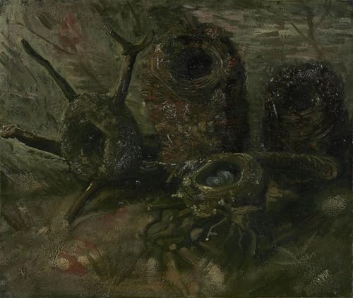 Póster de Van Gogh Nidi di uccelli para transformar paredes vacías sin personalidad
