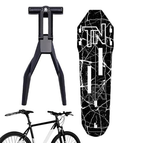 Celuicion Guardabarros trasero para bicicleta, tabla de amplificación de bicicleta de montaña, ajustable, protector de salpicaduras para bicicleta – Engrosamiento y ampliación de la cubierta completa