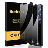 sorlnern Privacy Screen Protector for iPhone 11 Pro Max/iPhone Xs Max (2 Pack), iPhone 11 Pro Max An