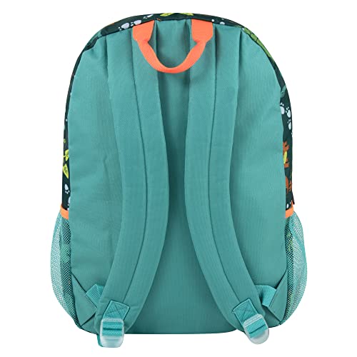 Trail Maker Boys Backpack And Pencil Case Set For Kindergarten, Elementary School, 17 Inch Kids Backpack With Side Pockets (Goofy Grinning Dinos) #TOP5