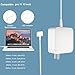 Foyomo 60W T-Tip Compatible with Mac Book Pro Charger,Magnetic Power Adapter Charger, Laptop Charger Compatible with Mac Book Pro 13-Inch Retina Display(Between 2012-2015)
