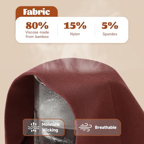 BAMBOO COOL Women's Thongs High Waisted Seamless Moisture-Wicking Breathable Underwear Stretchy Panties Tagless 6 Pack3