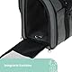 Kerbl Pet Hunderucksack Vacation 43x24x30cm, grau/blau,