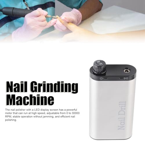 Pulidor de Uñas Eléctrico con LED y Base Extraíble miniatura 7