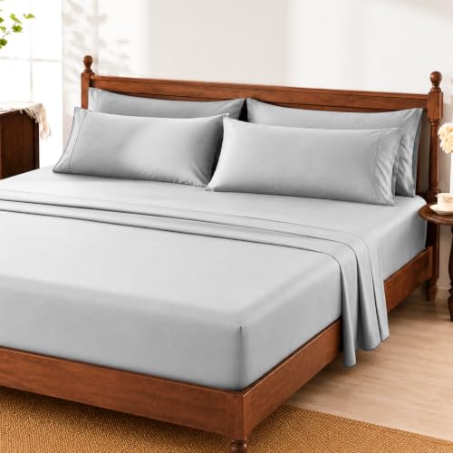 Image of Chaps King Size Sheet & Pillowcase Sets- 6 Piece, Deep Pocket, Wrinkle Free