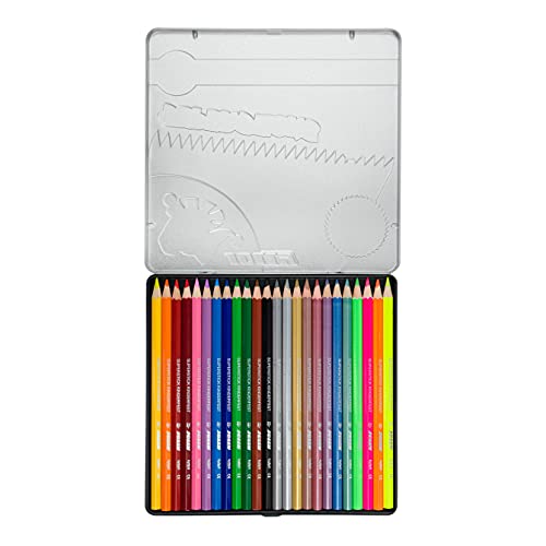 JOLLY Buntstift Superstick kinderfest METALLICMIX, 24er-Metalletui