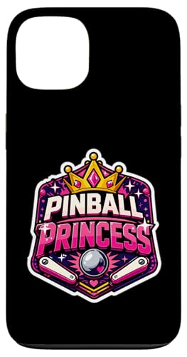 Installazione facile Custodia per iPhone 13 Pinball Princess Machines Funny Arcade Game Amante Giochi