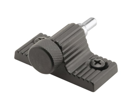 Serrure de porte coulissante Twist-In noire pour sécuriser votre salon