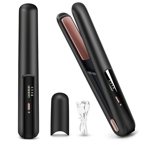 2 in 1 Cordless Hair Straightener and Curler