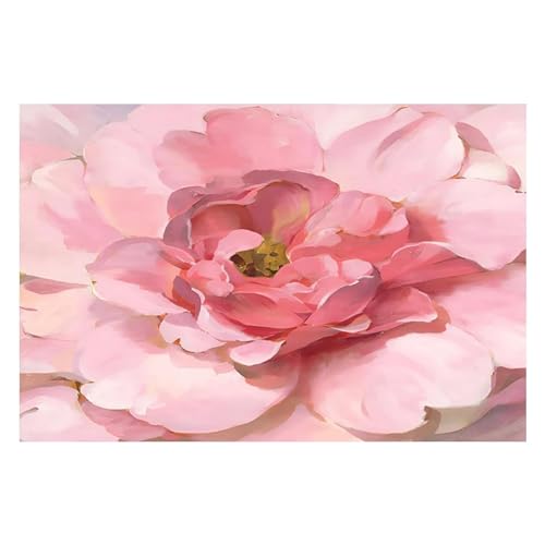 Image abstraite pour salon fleurs roses JGGXHM 20x35cm - 2