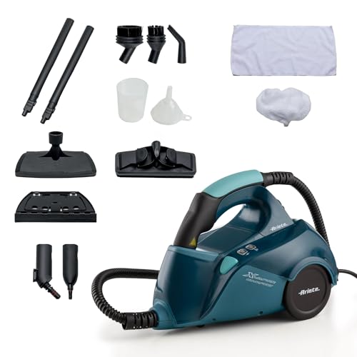 Ariete 4145 XVapor Comfort, Pulitore a vapore, Uccide 99,9% germi