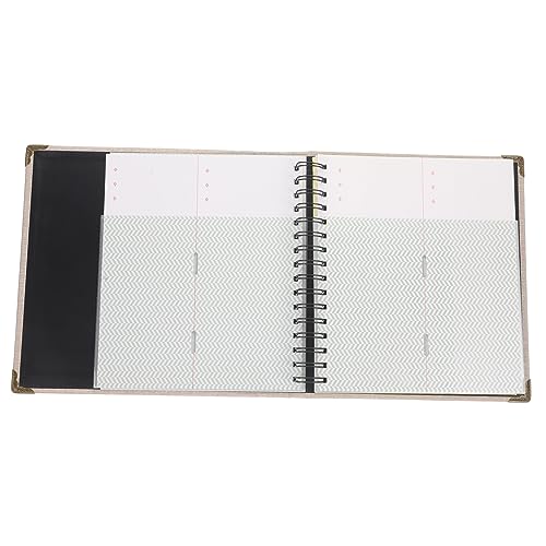 Angoily Libro De Entradas Multifunción Gris Para Coleccionistas, Álbum Transparente Para Guardar Boletos De Cine, Conciertos y Tren, Almacenamiento Seguro Para Tickets y Fotos, Uso Diario