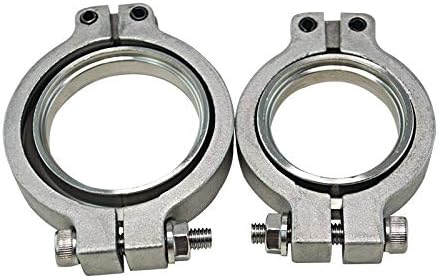 Stainless Steel V band Flang/Clamp Set for MVR 44mm Wastegate V-band Kit TR5834FC