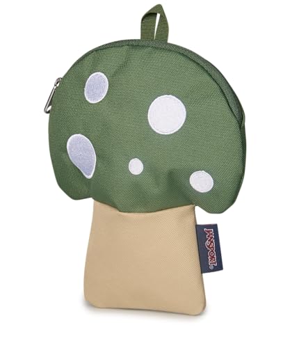 JanSport Mushroom Pouch – Stylish Design with Zippered Opening & Attachment Loop2