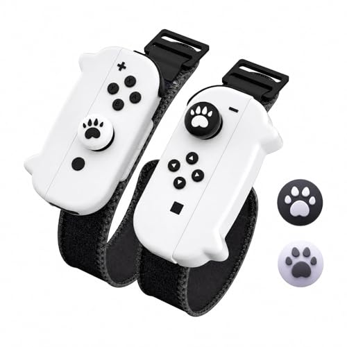 Bracelet Just Dance Switch ajustable lot de 2 pour liberté de mouvement Joy-Con
