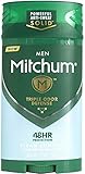 Mitchum Men Advanced Control, Clean Control Invisible Solid 2.7 oz (Pack of 4)