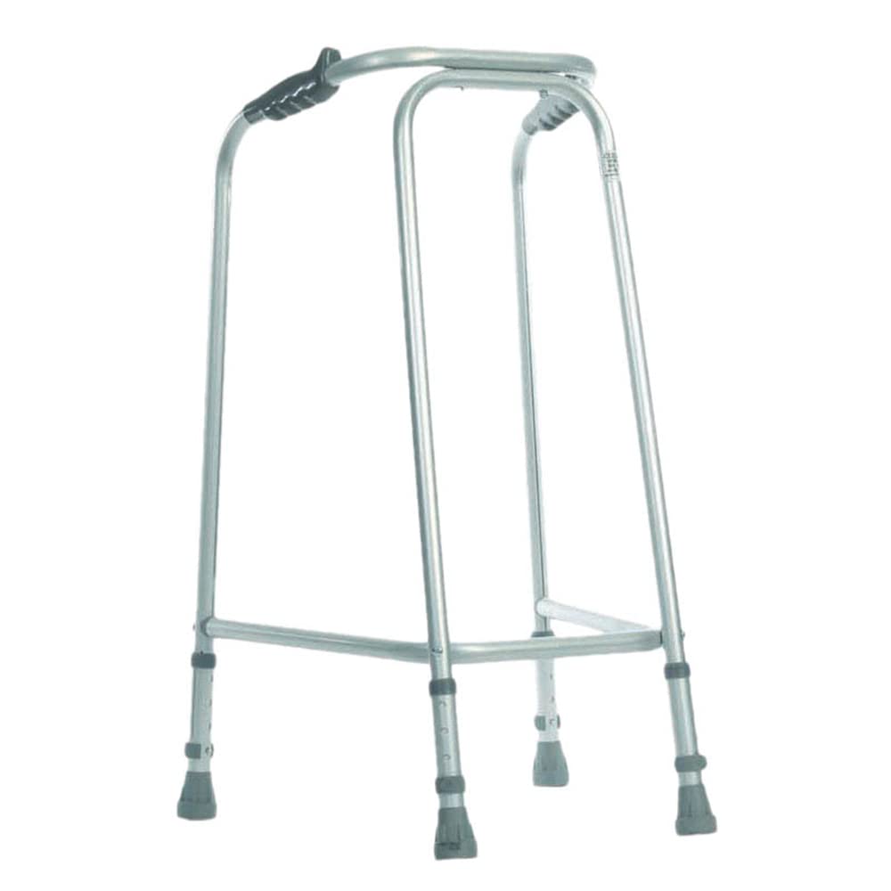 Ultra wąska rama do chodzenia, smukła konstrukcja, szerokość 540 mm, pediatryczna, lekkie aluminium, antypoślizgowe gumowe okucia, ergonomiczne uchwyty, pomoc w chodzeniu rehabilitacyjnym