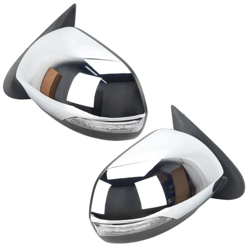 Miroir de rechange Pajero Sport pour trajets en famille : bloc chromé 7 broches