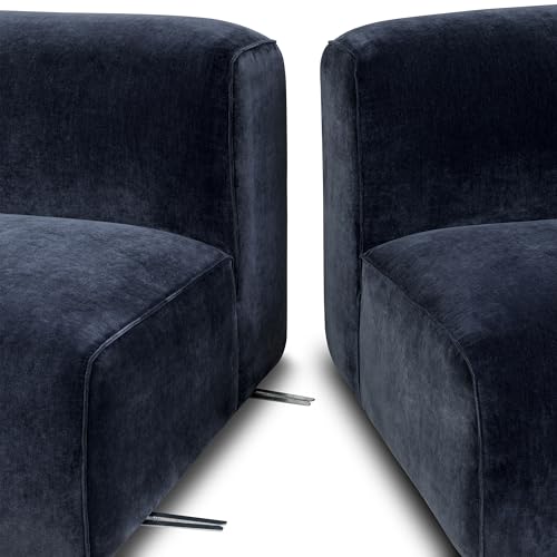 Image of Poly & BARK Nardo 107.5 inch Sofa with Oversized Seating, Clean Modern Lines, and Statement Scale for Spacious Contemporary Living Rooms