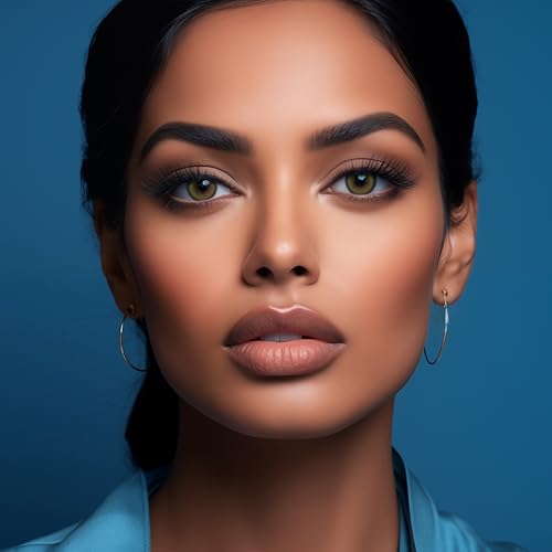 Elizzm Olive Grove (Olivegrün) - Natürlich Aussehende Dezente Farbige Kontatklinsen ohne Stärke - 1 Monat farbig