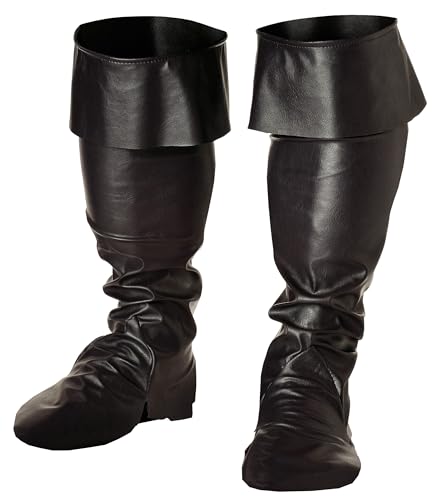 FIESTA Y CARNAVAL, SL Cubrebotas Negro Infantil