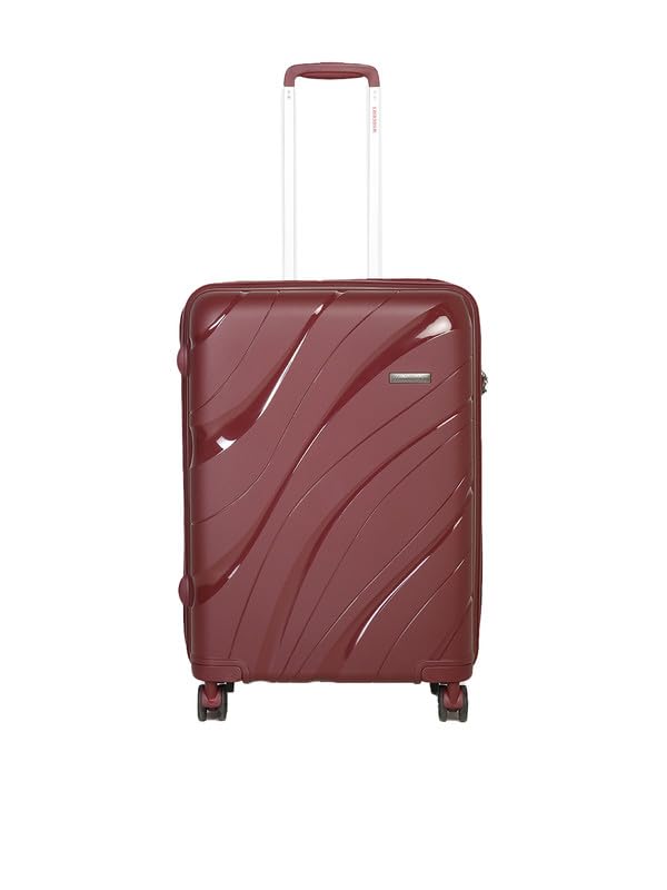 100% POLYSTER Agena Luggage Bag/Trolley Bag/Suitcase for Mens & Womens | Unisex Luggage Bag with Wheels | Trolley Bag-image-6