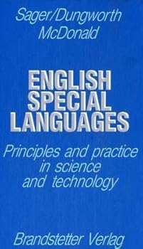 Hardcover English Special Languages: Principles and Practice in Science and Technology Book