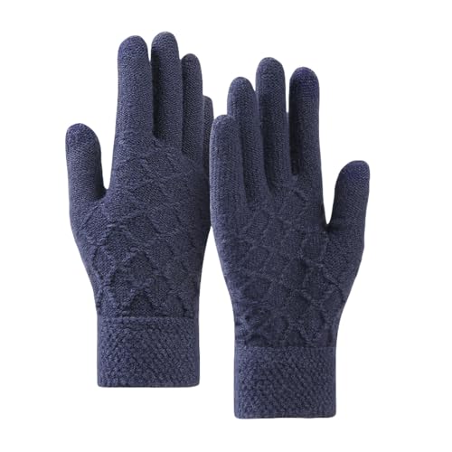 Guantes de pantalla táctil con forro térmico suave 3