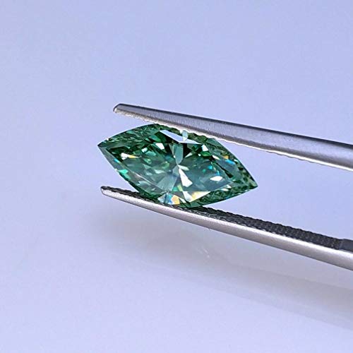 Mois Loose Moissanite 140 Carat, Green Color Moissanite Diamond, Vvs1 Clarity, Marquise Cut Brilliant Gemstone For Making Engagement/Wedding/Ring/Jewelry/Pendant/Earrings/Necklaces Handmade #TOP1