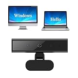 Seraphelix Windows Hello対応 顔認証PCカメラ | 1080P フルHD USB Webカメラ | 80°広角視野でクリアなビデオ通話 | 簡単ログインでWindows 11に対応 | スピーカー内蔵 スタンド付き