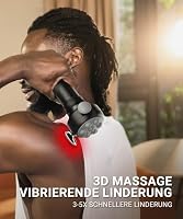 HYAKO R1 Pro Max Therapie Massagegerät 360° Kopf 5in1 & 120Hz Profi Tiefe – Ansicht 3