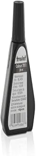 Trodat Black Ink Bottle - 28 ml - Replacement Ink For Hand Stamp Ink Pads
