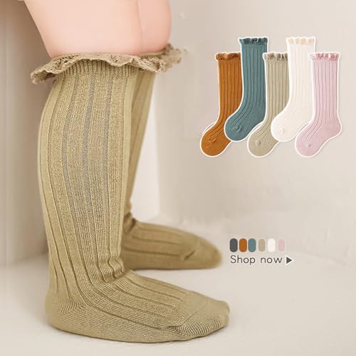 Baby Knee High Socks Newborn Infants Toddlers Cotton Uniform Stockings Warm Cotton Boys Girls Stockings2