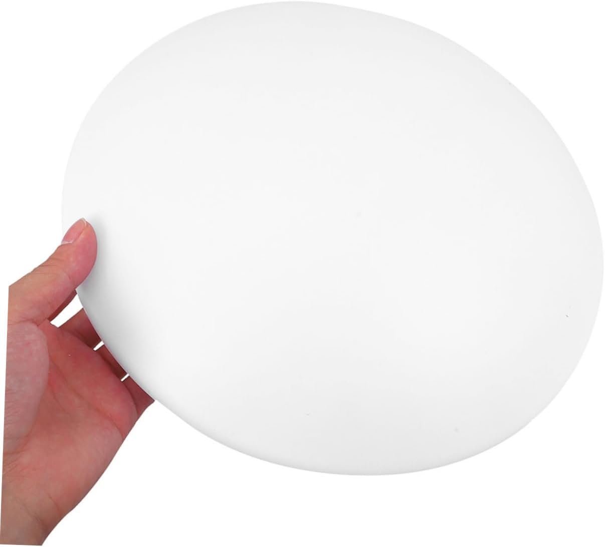 2pcs Contemporary Ceiling Lamp Shades Plastic Light Covers Easy Install Ceiling Light Fixture Covers for Home Office