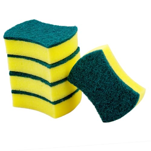 Gogogmee 20 Piezas Esponjas de Limpieza de Alta Densidad para Cocina Paños de Limpieza Multiusos Resistentes y Absorbentes para Utensilios y Superficies Delicadas