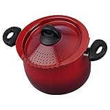 Manici in bachelite Bialetti pentola per pasta 5.5quart Red Pepper, 5.2 Liters